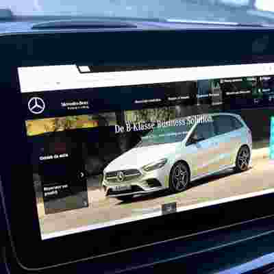 Mercedes GLE Met Internet TV En 4G Router (3)