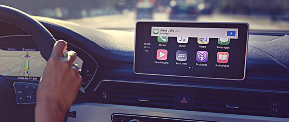Apple Carplay op origineel Audi scherm